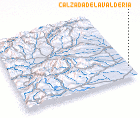 3d view of Calzada de la Valdería