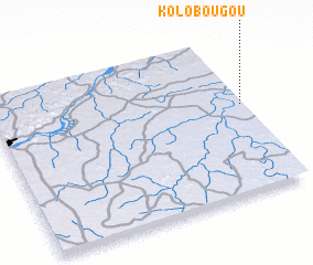 3d view of Kolobougou