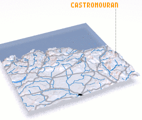 3d view of Castromourán