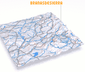 3d view of Brañas de Sierra