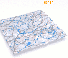 3d view of Horta