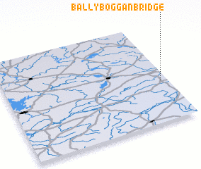 3d view of Ballyboggan Bridge