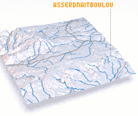 3d view of Asserd nʼAït Boulou