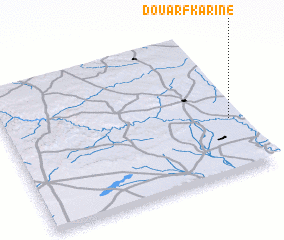 3d view of Douar Fkarine