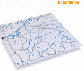 3d view of Banankoro