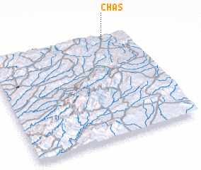 3d view of Chãs