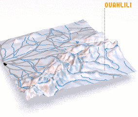 3d view of Ouahlili