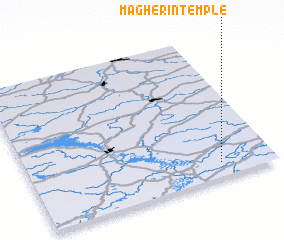 3d view of Magherintemple