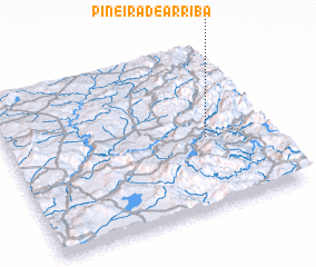 3d view of Piñeira de Arriba