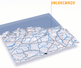 3d view of Val de Caínzo