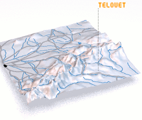 3d view of Telouet