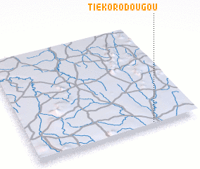 3d view of Tiékorodougou