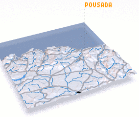 3d view of Pousada