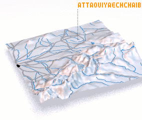 3d view of Attaouiya ech Chaïbiya