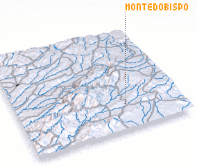 3d view of Monte do Bispo