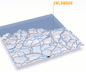 3d view of Saldange