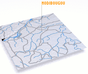 3d view of Modibougou