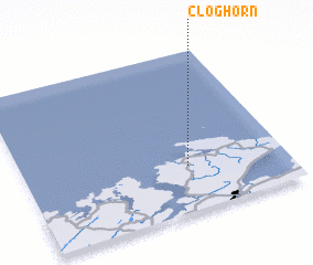 3d view of Cloghorn