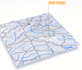 3d view of Monte Rei