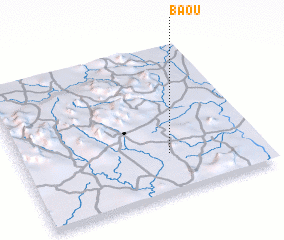 3d view of Baou