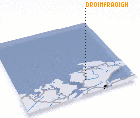 3d view of Droim Fraoigh