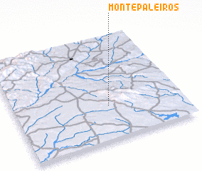 3d view of Monte Paleiros