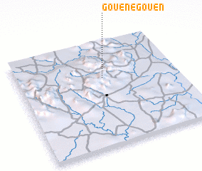 3d view of Gouénégouen