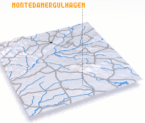 3d view of Monte da Mergulhagem