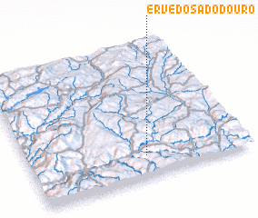 3d view of Ervedosa do Douro