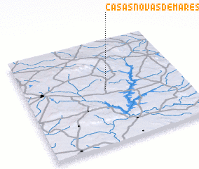 3d view of Casas Novas de Marés