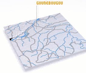 3d view of Gounébougou