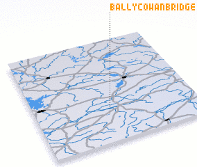 3d view of Ballycowan Bridge