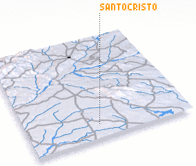 3d view of Santo Cristo