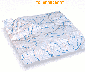 3d view of Tala nʼOuadent