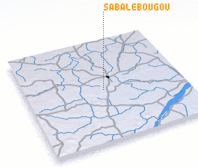 3d view of Sabalébougou