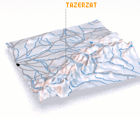 3d view of Tazerzat