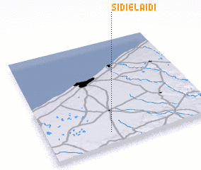 3d view of Sidi el Aïdi