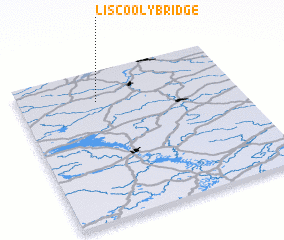 3d view of Liscooly Bridge