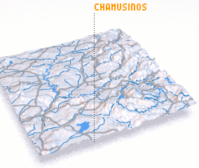 3d view of Chamusiños