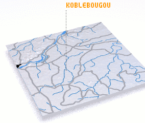 3d view of Koblébougou