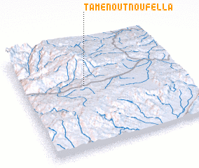 3d view of Tamenout nʼOufella