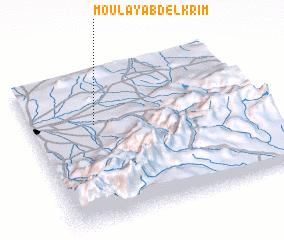 3d view of Moulay Abd el Krim