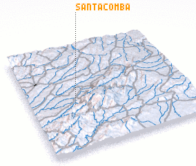 3d view of Santa Comba