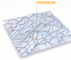 3d view of Foz Giraldo