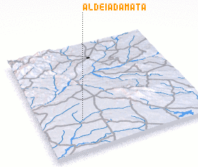 3d view of Aldeia da Mata