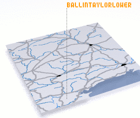 3d view of Ballintaylor Lower