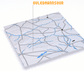 3d view of Ouled Mannsour