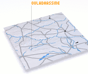 3d view of Oulad Hassine