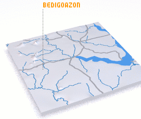 3d view of Bédi-Goazon