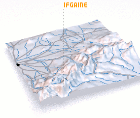 3d view of Ifgaïne